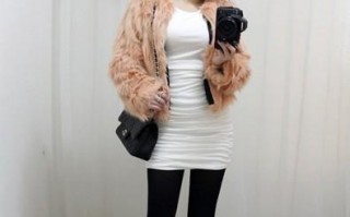 汉服皮草穿搭图片女，汉服皮草穿搭图片女生